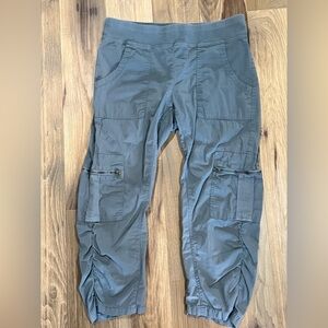 Wearables Gray Cargo Pants with Pockets
